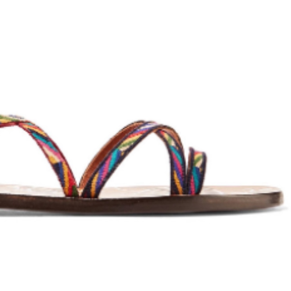 VALENTINO EMBROIDERED SANDALS EU 37